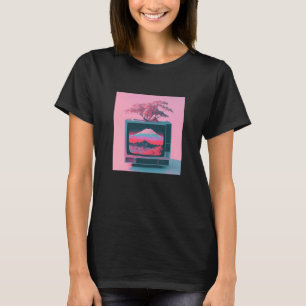T-shirt Vaporwave Esthétique Glitch Retrowave Synthwave 4