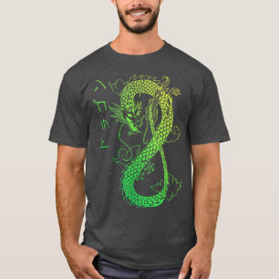 T-shirt Vaporwave Japon grunge Otaku Kanji retro Dragon
