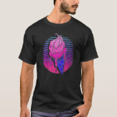T-shirt Vaporwave Rétro Crème glacée Cone Synthwave Été Ic (Devant)