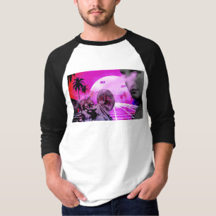 T-Shirt Vaporwave Synthwave Rétro Vintage 1980