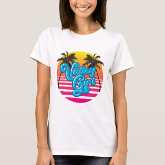 T-shirt Vaporwave Valley Girl Light