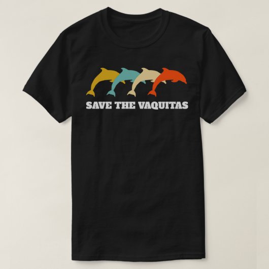 T-shirt Vaquita Retro Cadeau Vintage (Design devant)