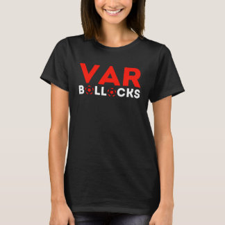 T-shirt VAR [Censored] Red Football Soccer Television