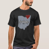 T-shirt VARIABLE Ohio OH City State USA mignon Souvenir (Devant)
