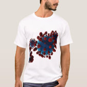 T-shirt Variant COVID-19 : Restez informés, restez (Devant)