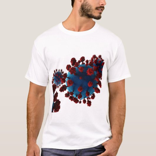 T-shirt Variant COVID-19 : Restez informés, restez (Devant)