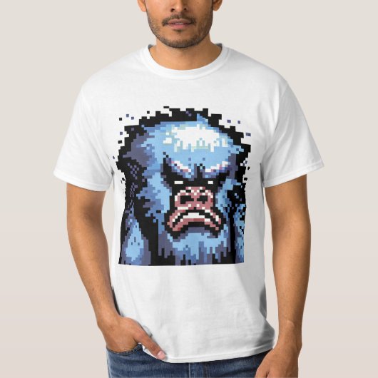 T-shirt Variante grumpy Sasquatch 4 (Devant)