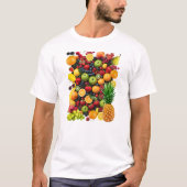 T-shirt Variété de fruits frais et vibrants (Devant)
