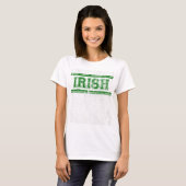 T-shirt Varsity Vintage d'Irlande DS (Devant entier)