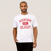 T-shirt Varsovie - chats sauvages - lycée - Varsovie (Devant entier)