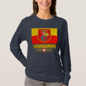 T-shirt Varsovie (Varsovie) Pologne (Devant)