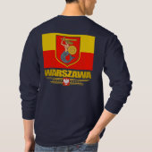 T-shirt Varsovie (Varsovie) Pologne (Dos)