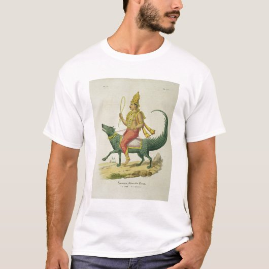 T-shirt Varuna, Dieu des océans, gravé par Charles Eti (Devant)