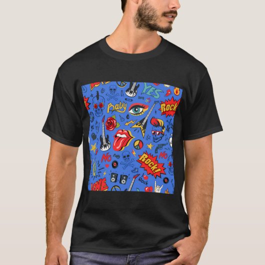 T-shirt vas bébé rock vas bébé rock (Devant)