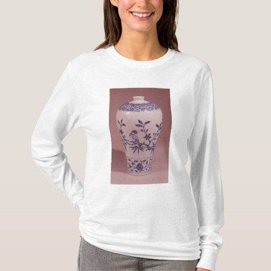 T-shirt Vase à fleur, dynastie de Ming (Devant)
