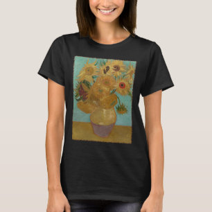 T-shirt Vase avec douze tournesols de Vincent van Gogh