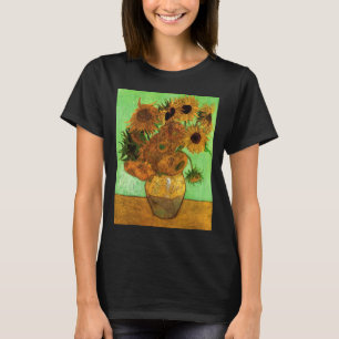 T-shirt Vase avec douze tournesols par Vincent van Gogh