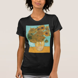 T-shirt Vase avec douze tournesols par Vincent van Gogh
