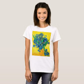 T-shirt Vase avec Irises, Van Gogh (Devant entier)