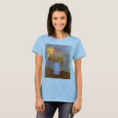 T-shirt Vase avec Lilacs et marguerites par Vincent van Go (Devant entier)