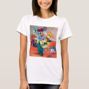 T-shirt Vase avec Roses et Anémones, Van Gogh