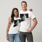 T-shirt Vase avec sphère (Unisexe)