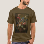 T-shirt Vase de fleurs (Devant)