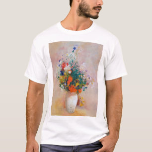 T-shirt Vase de fleurs, Redon