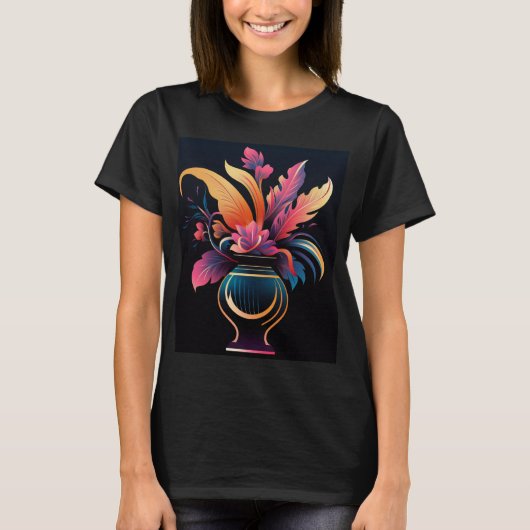 T-SHIRT VASE NEO N° 1 (Devant)