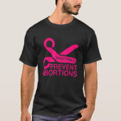T-shirt Vasectomies Prevent Abortions (Devant)