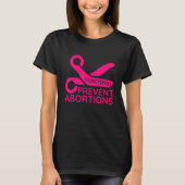 T-shirt Vasectomies Prevent Abortions (Devant)