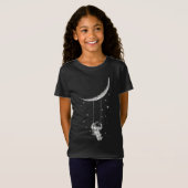 T-Shirt vaste espace rempli d'étoiles (Devant entier)