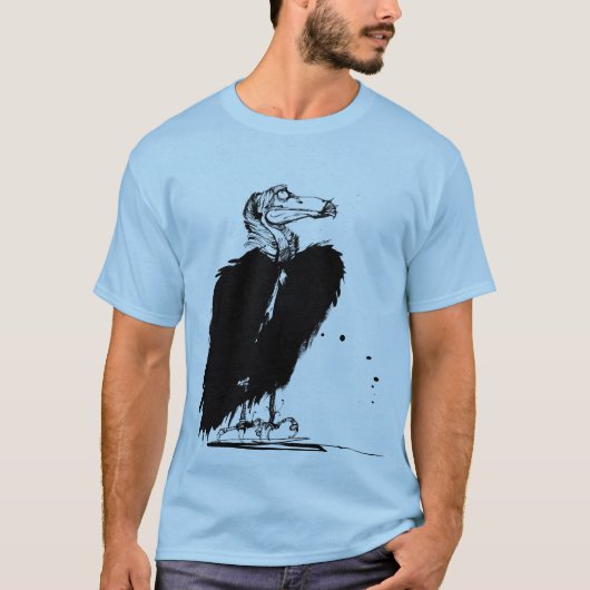 T-shirt vautour (Devant)