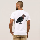 T-shirt Vautour Blanc-rumped (Dos entier)