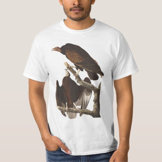 T-shirt Vautour de Turquie d'Audubon (Devant)