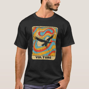 T-shirt Vautour vintage condor oiseau de proie ornithologi