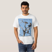 T-shirt Vautours Dans L'Arbre Familial (Devant entier)