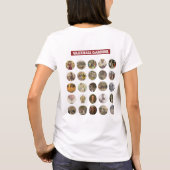 T-shirt Vauxhall Gardens Circles (Dos)