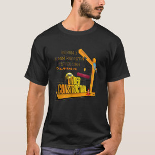 T-shirt VBS Béton Grues Fondation De Construction Sous Con