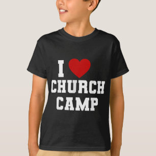 T-shirt VBS I Love Church Camp Christian Church Bible Scho
