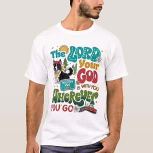 T-shirt Vbs Road Trip En Route Avec Dieu 2025 Adolescents