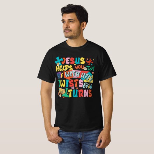 T-shirt VBS Twist Et Tourner 2023 Après Jésus Change La (Devant entier)