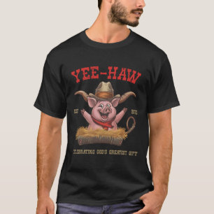 T-shirt Vbs Yee Haw 2025 Ferme Animale École Biblique de V