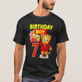 T-shirt Vebyhogh Daniel Tiger 7 Ancien Jour B (Devant)