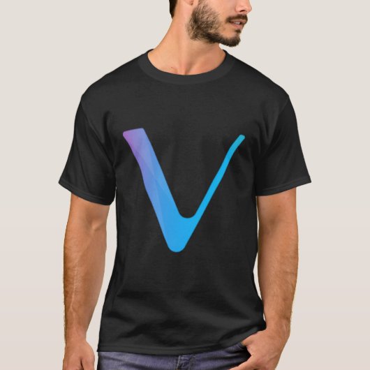 T-shirt Vechain Ven Pour Ventilateurs Cryptodevises (Devant)