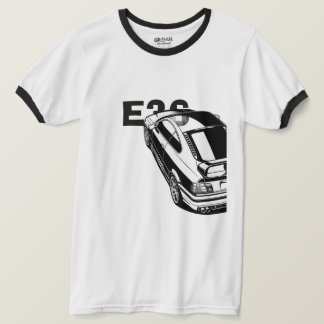 T-shirt Vecteur artistique de sonnerie T-S de voiture de s