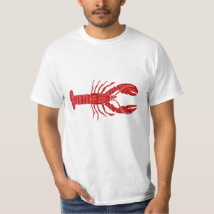 T-shirt Vecteur de homard