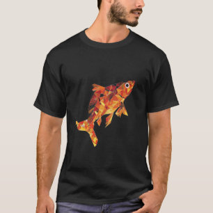T-shirt Vecteur de poisson géométrique