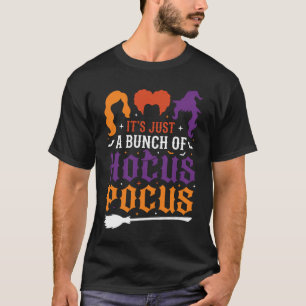 T-shirt Vecteur de typographie de sorcière Hocus Pocus Hal
