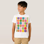 T-shirt vecteur d'icônes (Devant entier)